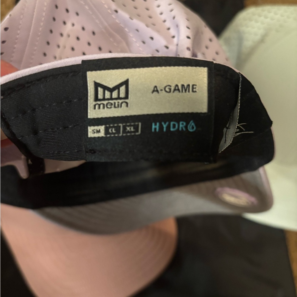 Melin Women's Pastel Baseball Cap Set for $100 or $35 for one, pink, lav & blue - Picture 3 of 3